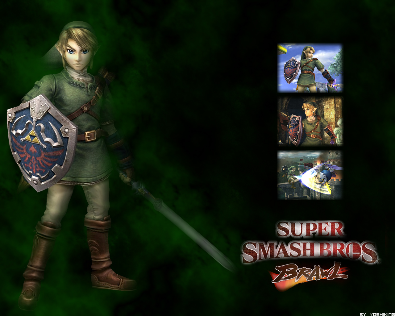 Displaying Image For Super Smash Bros Brawl Link Wallpaper