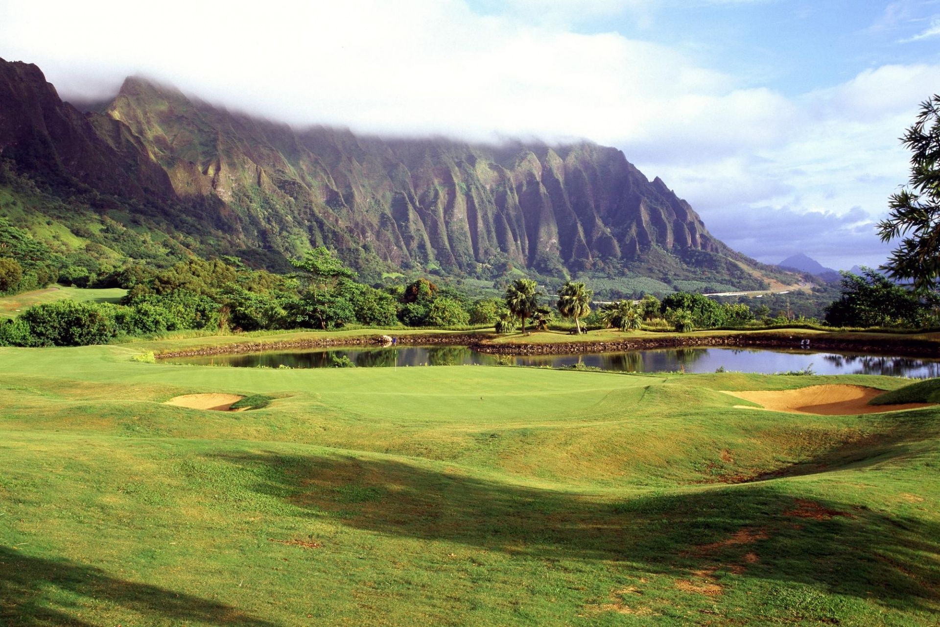 Beautiful Golf Course HD Desktop Wallpaper High Definition