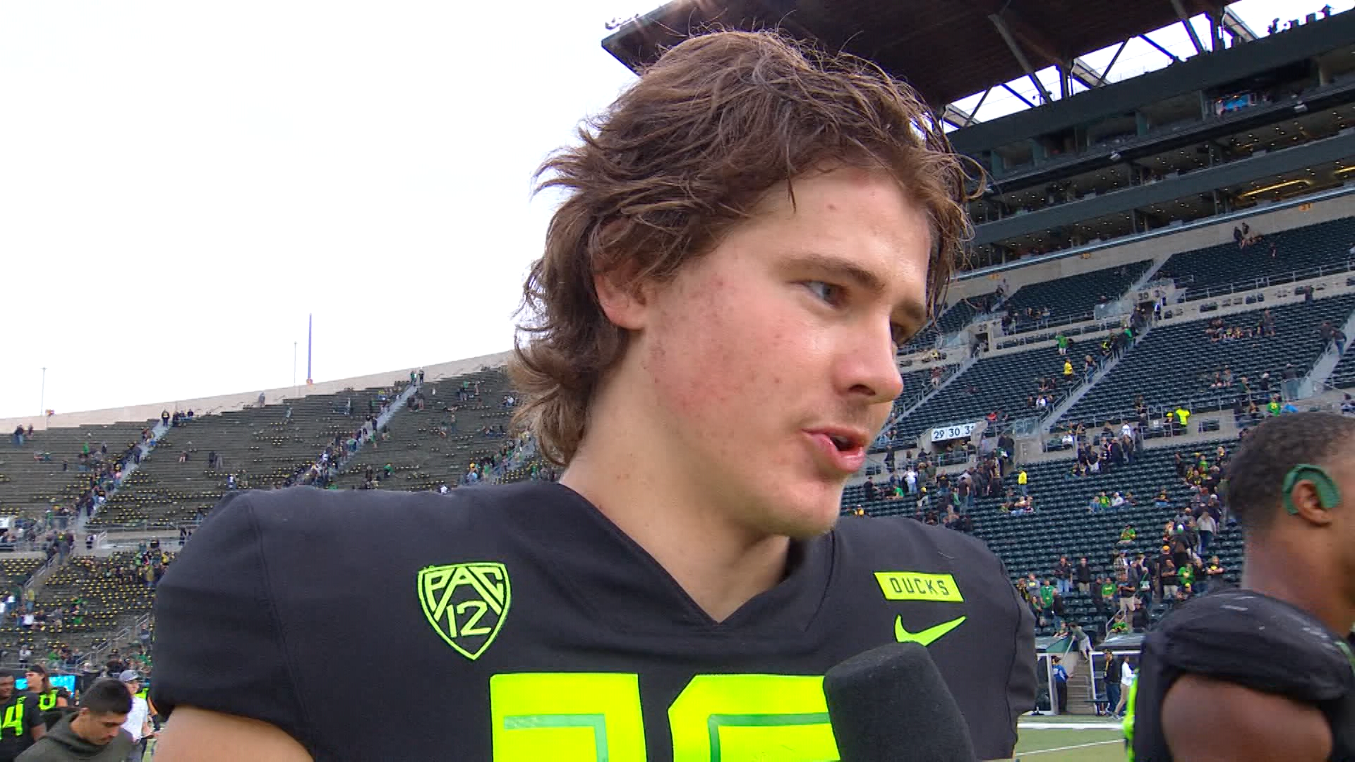 Justin Herbert Confident Oregon Can Clean Up Protection