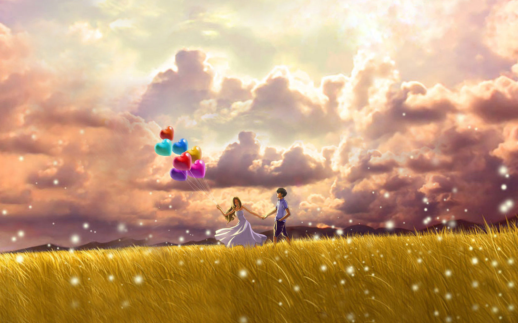 Romantic Anime Wallpaper Wallpapersafari