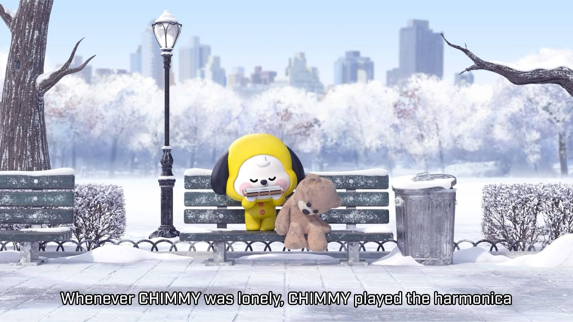 Chimmy Bt21 Wallpaper