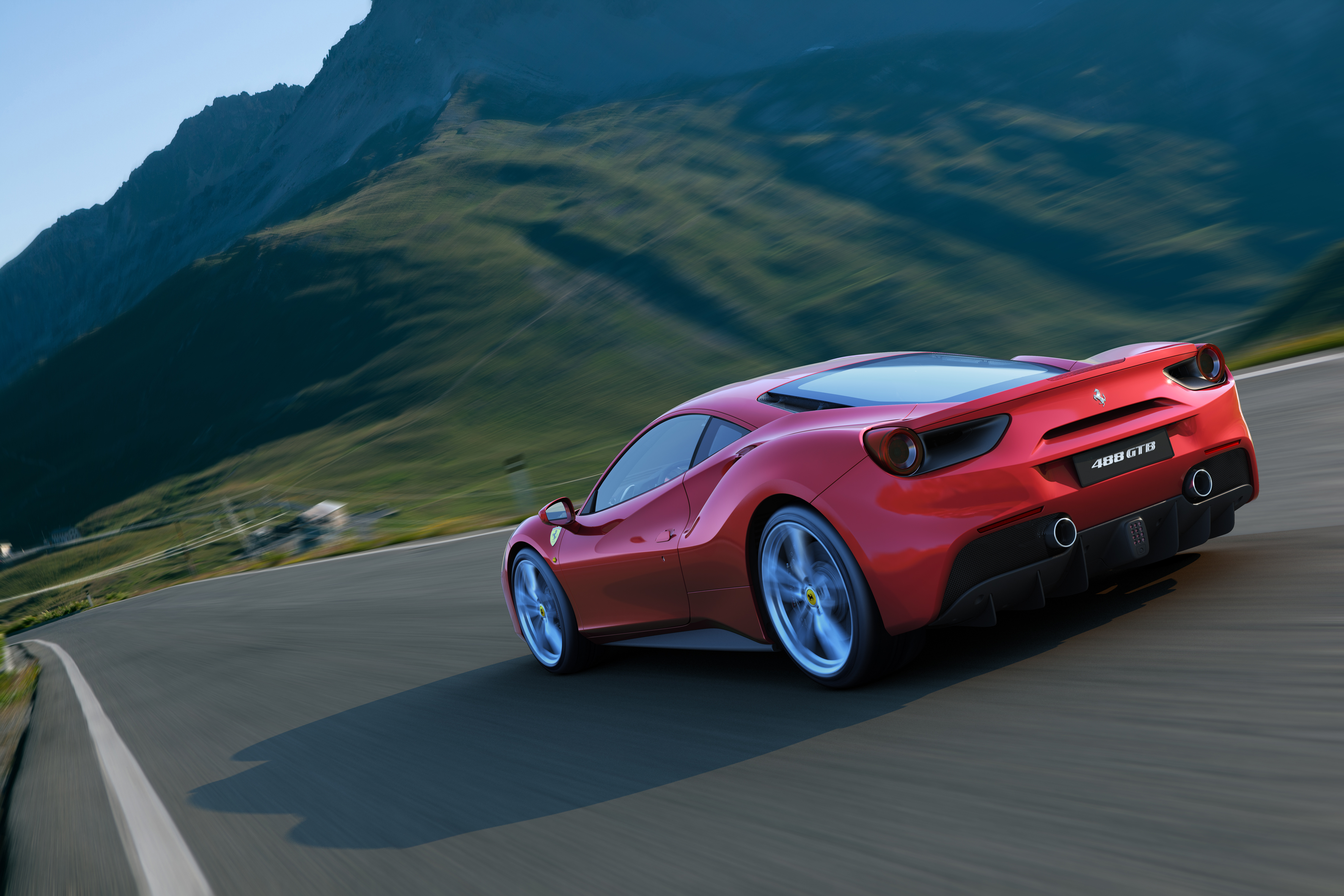 Ferrari Gtb HD Wallpaper Background Image