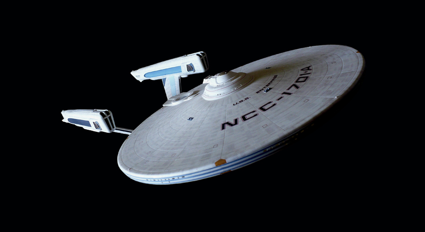 Scale U S Enterprise Ncc A Without Lights From Star Trek