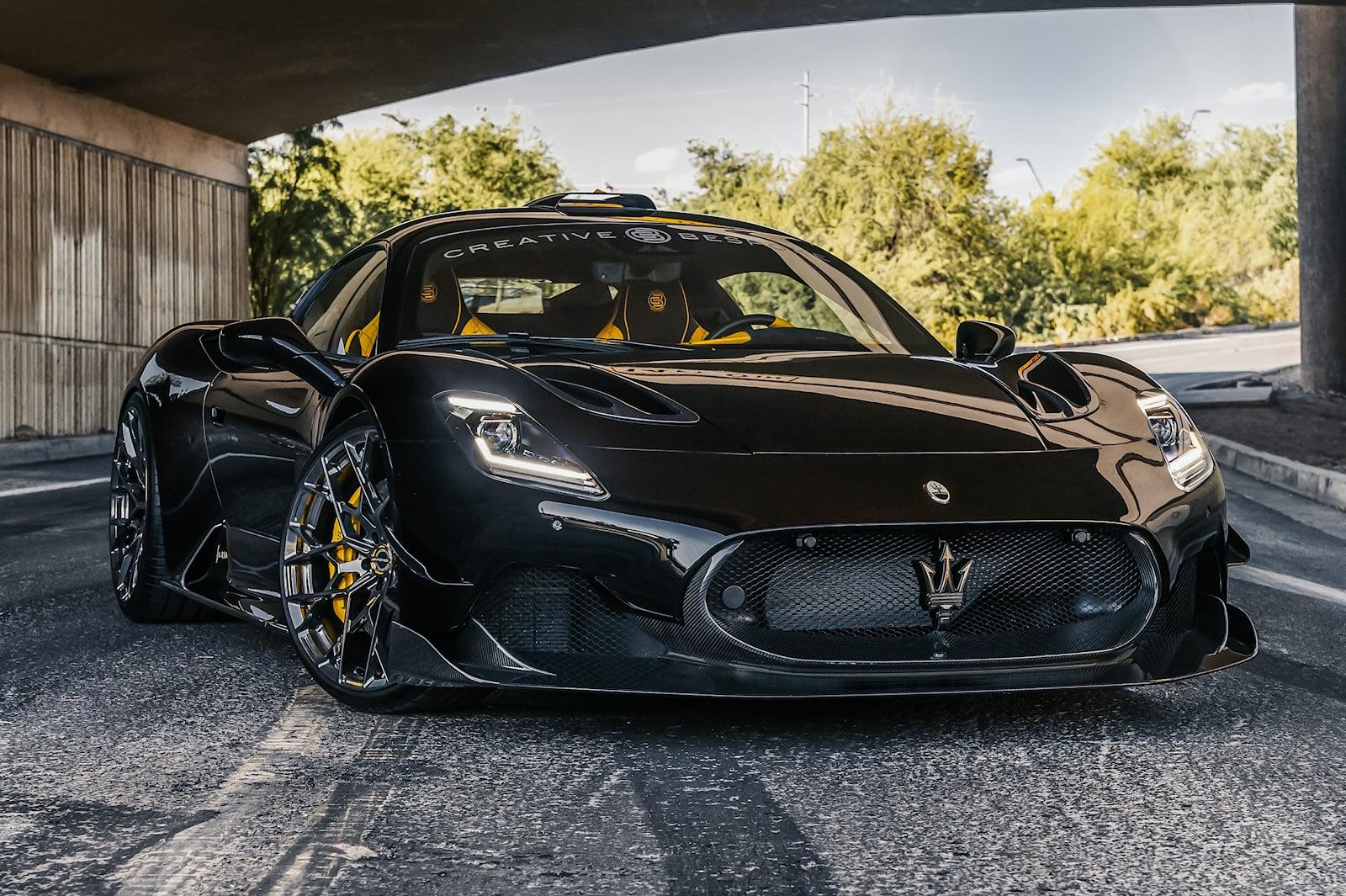 Carbon Fiber Body Kit Gives Maserati Mc20 Batmobile Looks And