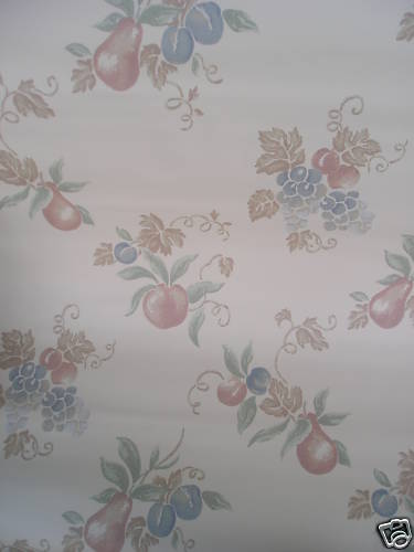 Wallpaper Waverly Discontinued Soft Fruit Colors For Sale