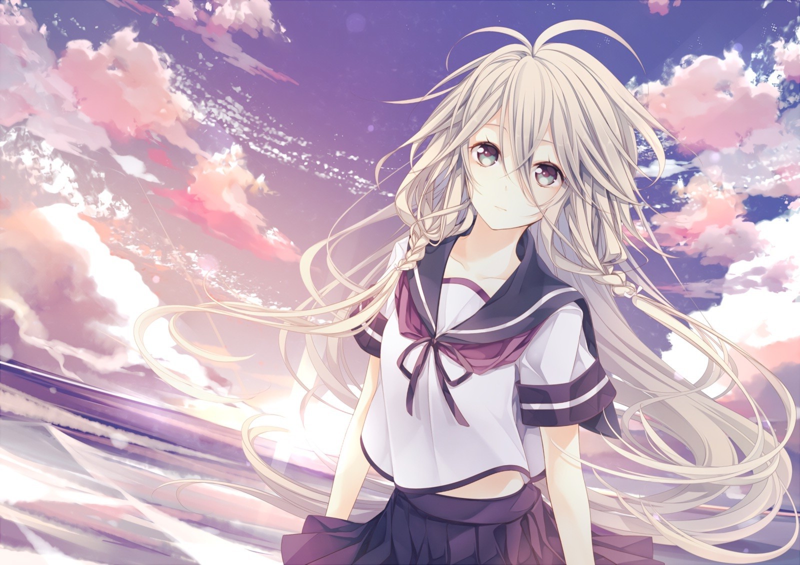 Anime Girls Vocaloid Ia Wallpaper HD