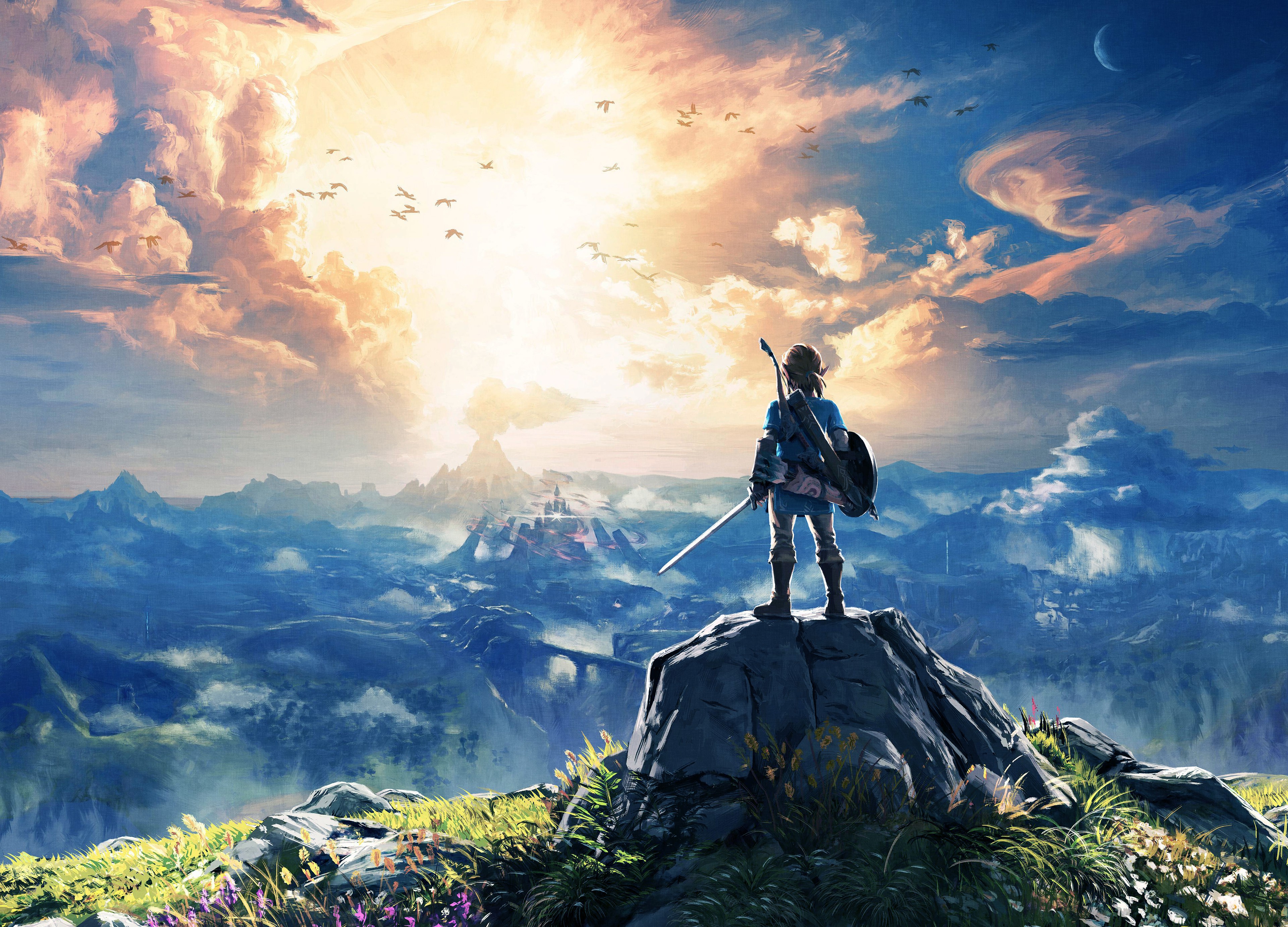 54+] The Legend Of Zelda: Breath Of The Wild HD Wallpapers ... -  WallpaperSafari
