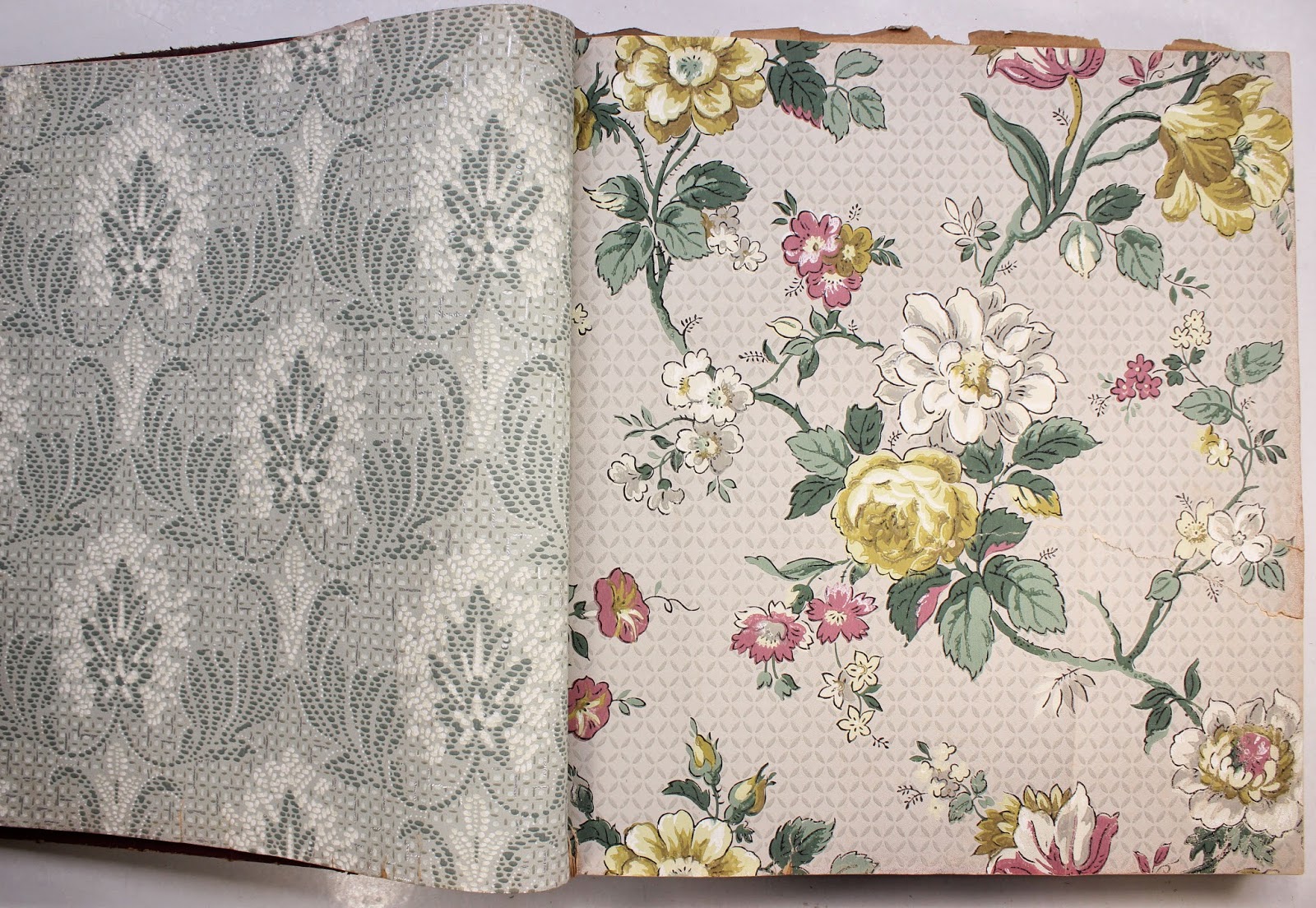  Wallpaper Rosies Vintage Wallpaper Collection of Sample Books