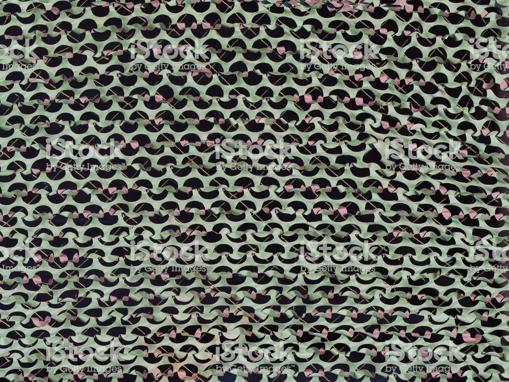 Scrim Texture Military Camouflage Net Army Dark Green Background
