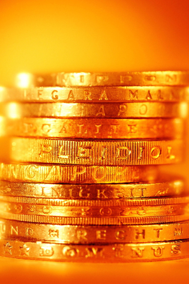 Desktop Wallpaper Finance Gold Coins