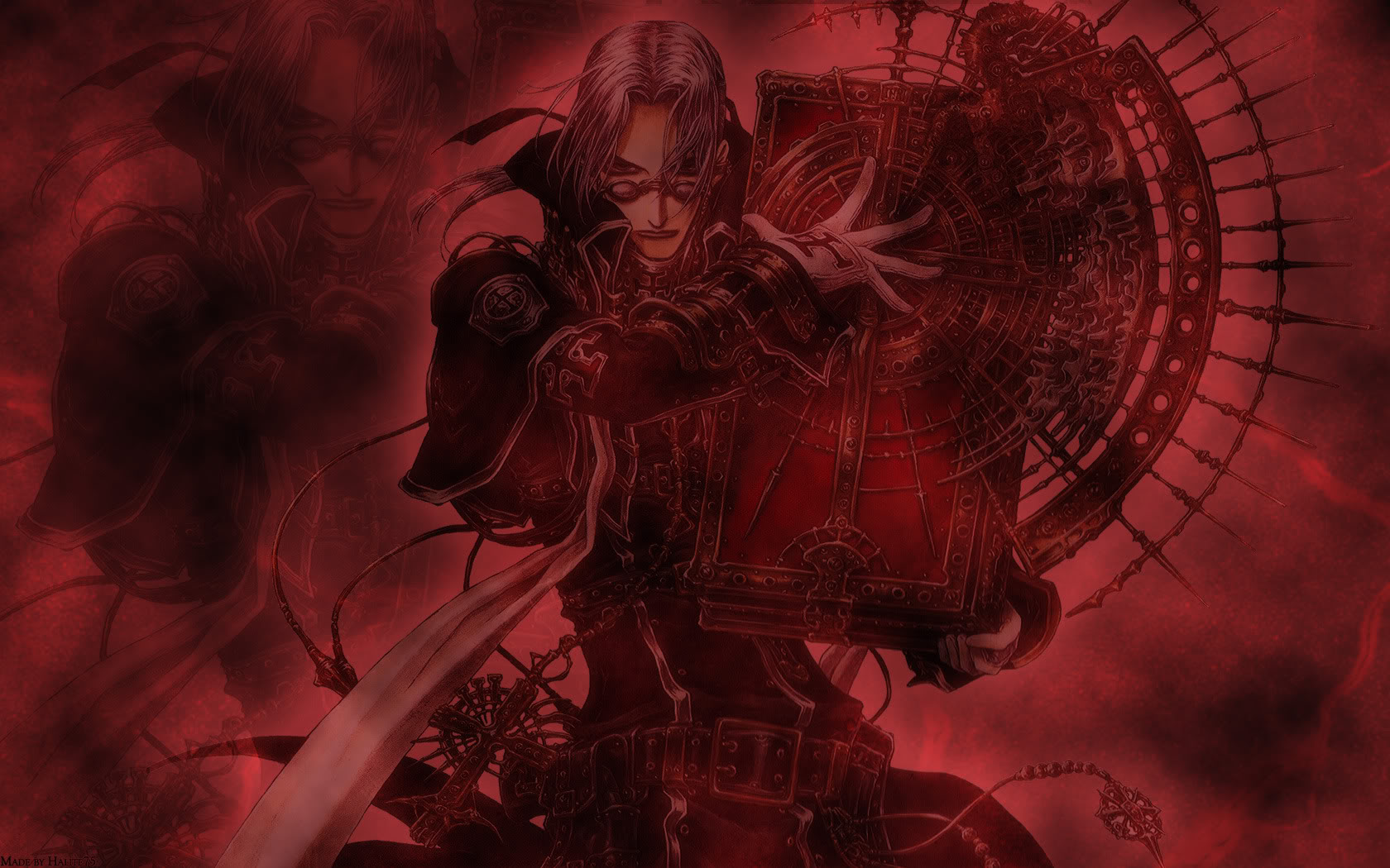 Abel Trinity Blood Red X Wallpaper