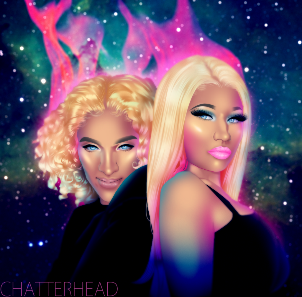 Me And Nicki Minaj 2017 by chatterHEAD 1024x1005