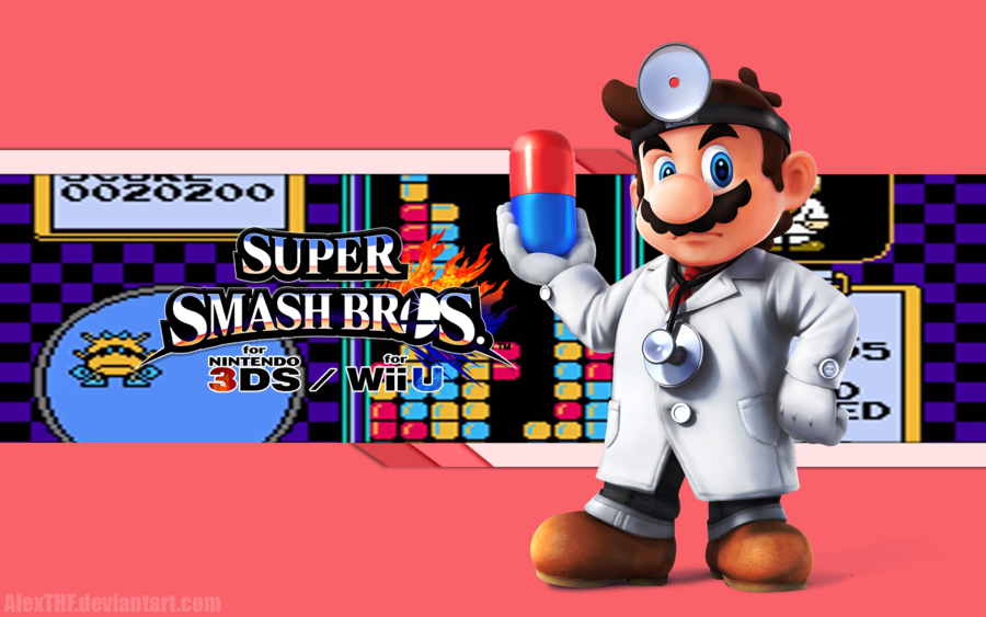 Dr Mario Wallpaper Super Smash Bros Wii U3ds By Alexthf