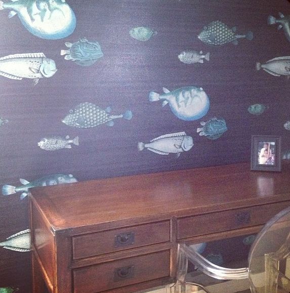 New Wallpaper Fishy Acquario By Fornasetti For Cole Son