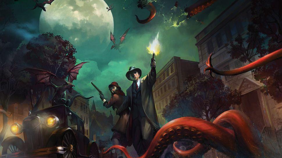 Lovecraftian Horror Art Spooky Games