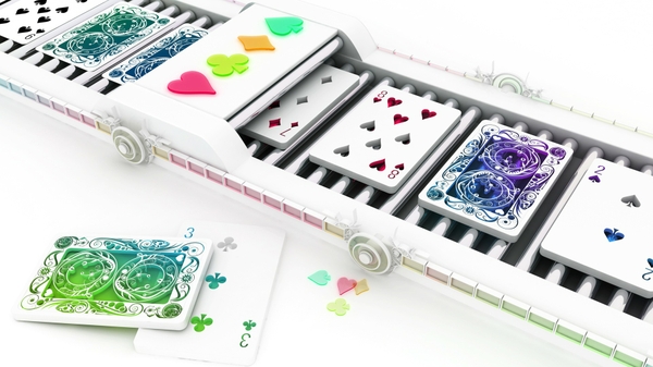 3d Playing Cards Wallpaper Card