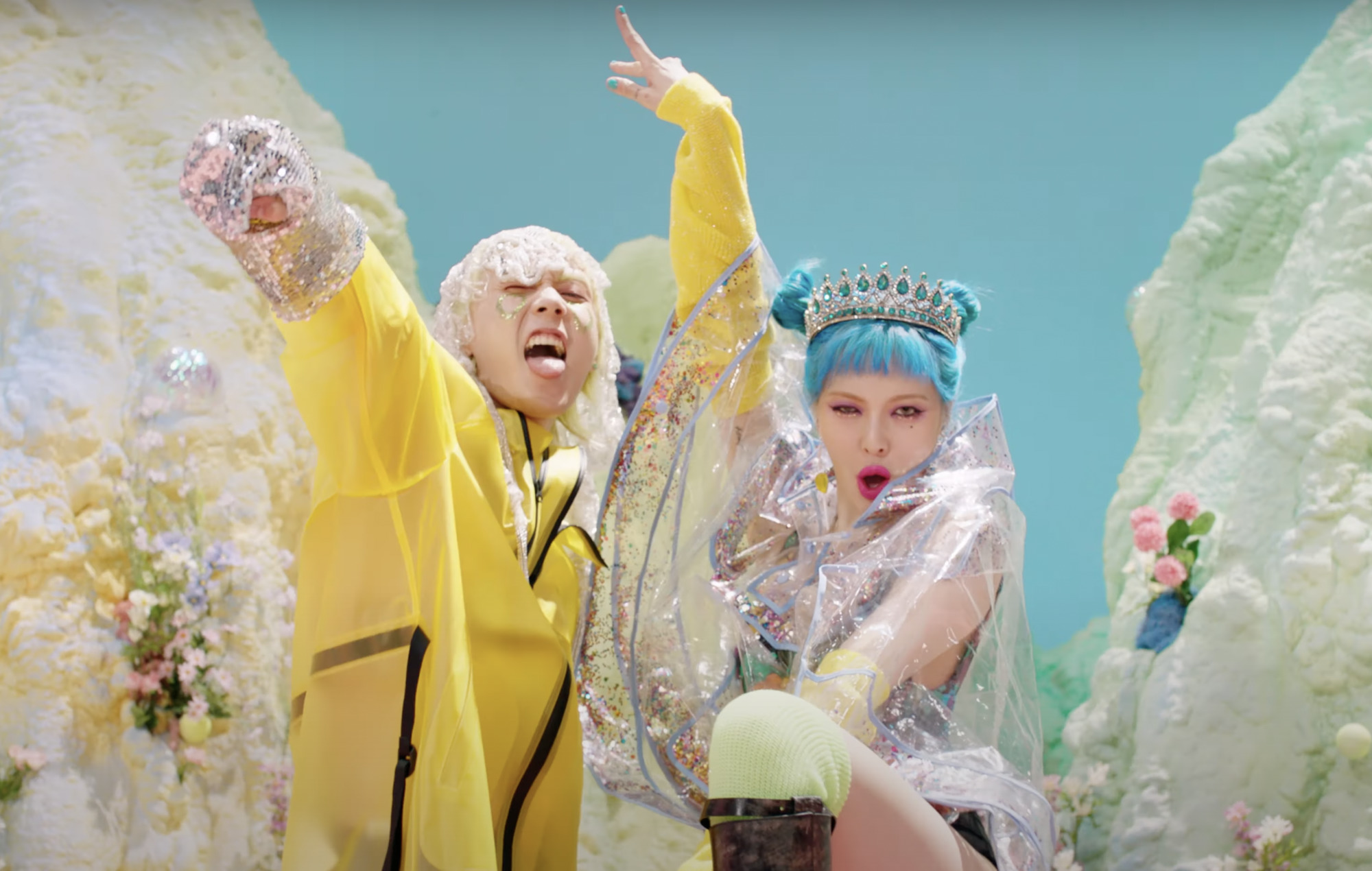 Hyuna And Dawn Party It Up In Eccentric Music Video For Ping Pong