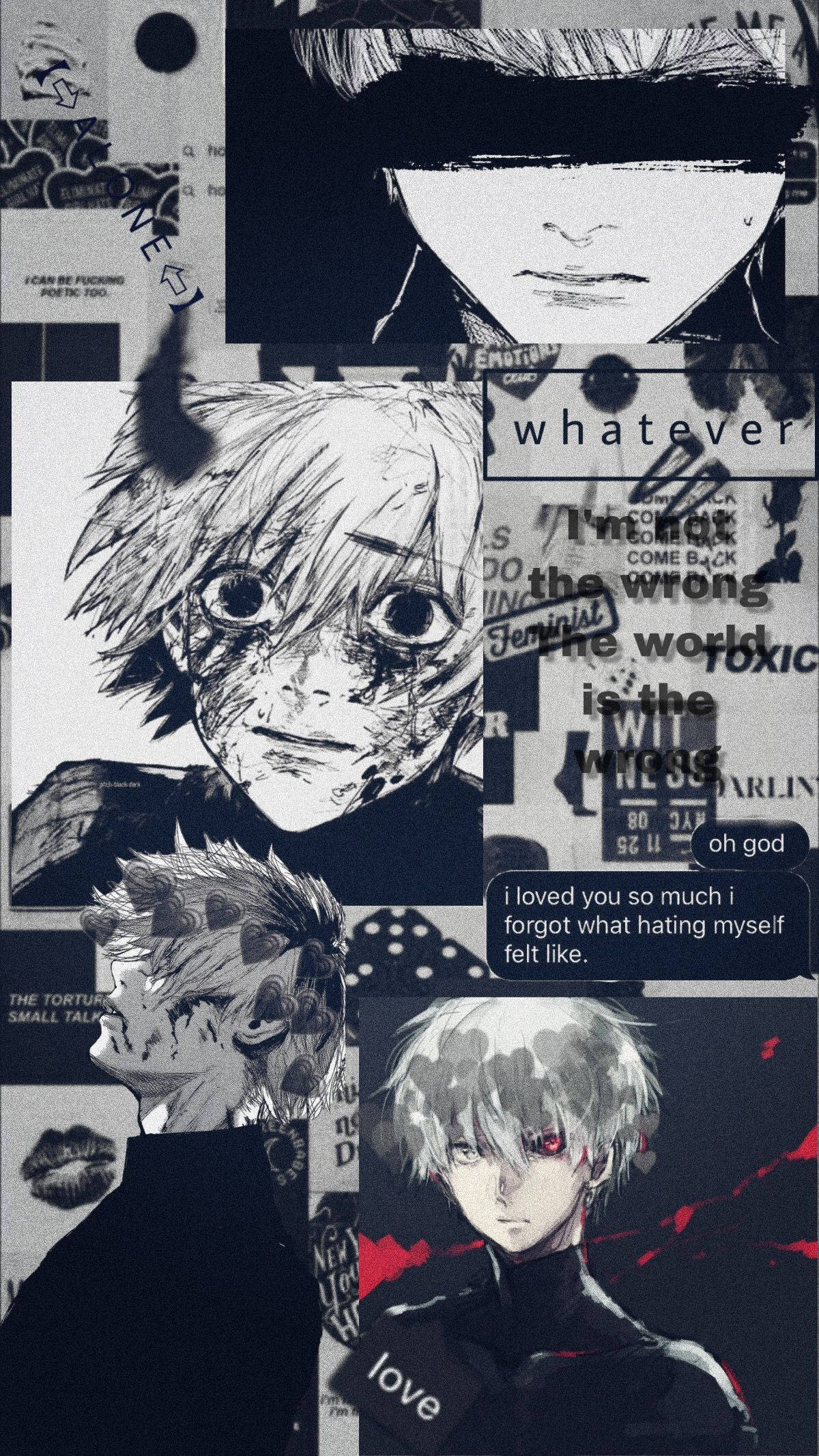 Tokyo Ghoul Aesthetic Wallpaper