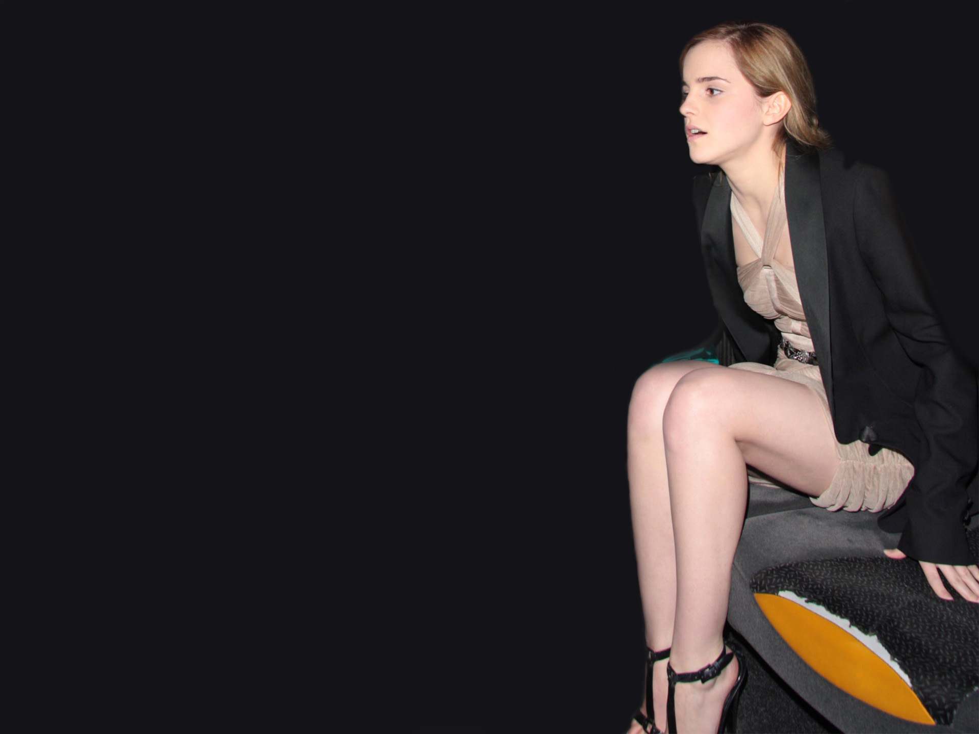 Emma Watson Legs Wallpaper Full HD