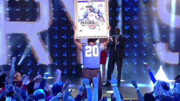 Barry Sanders Wins Madden Vote Beat Out Adrian Peterson