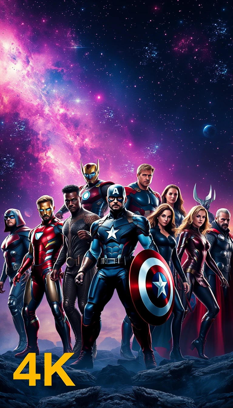 Avengers Mobile 4k Wallpaper