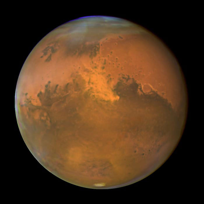 Mars Just A Normal Pla No Mystery Here Nasa Hubble