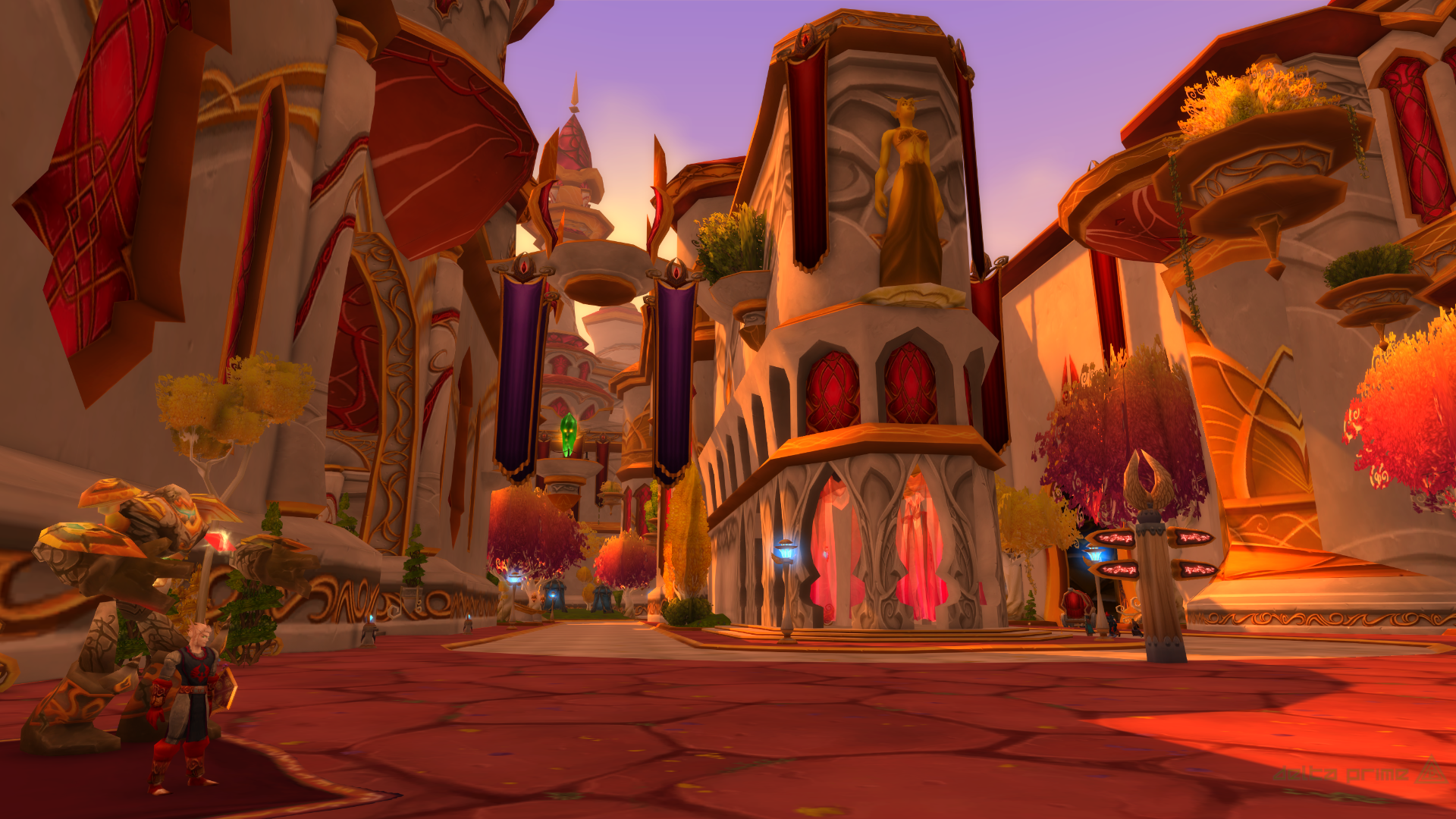 World Of Warcraft The Burning Crusade Silvermoon City Blood Elf