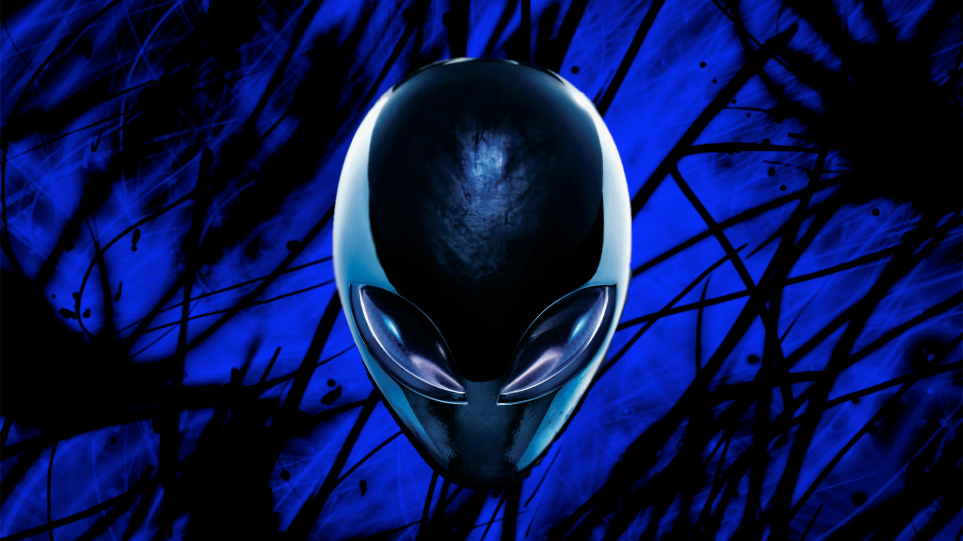 Trippy Alien Background Alienware