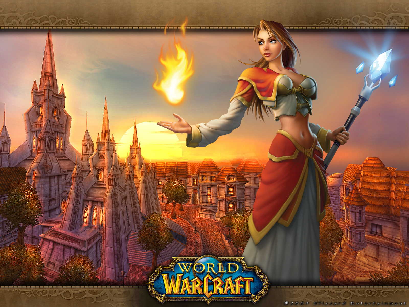 Human Mage Wallpaper World of Warcraft Fansite Kits