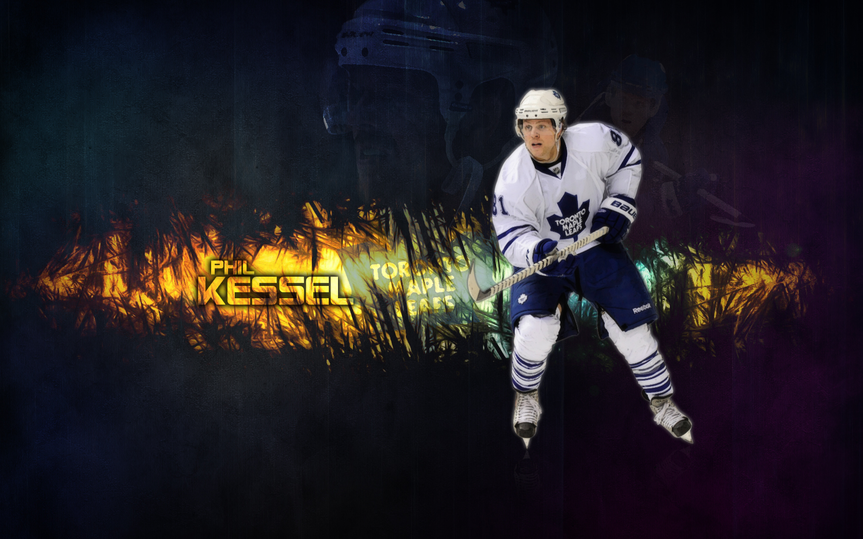 Desktop Wallpaper Featuring Toronto Maple Leafs Sniper Phil Kessel