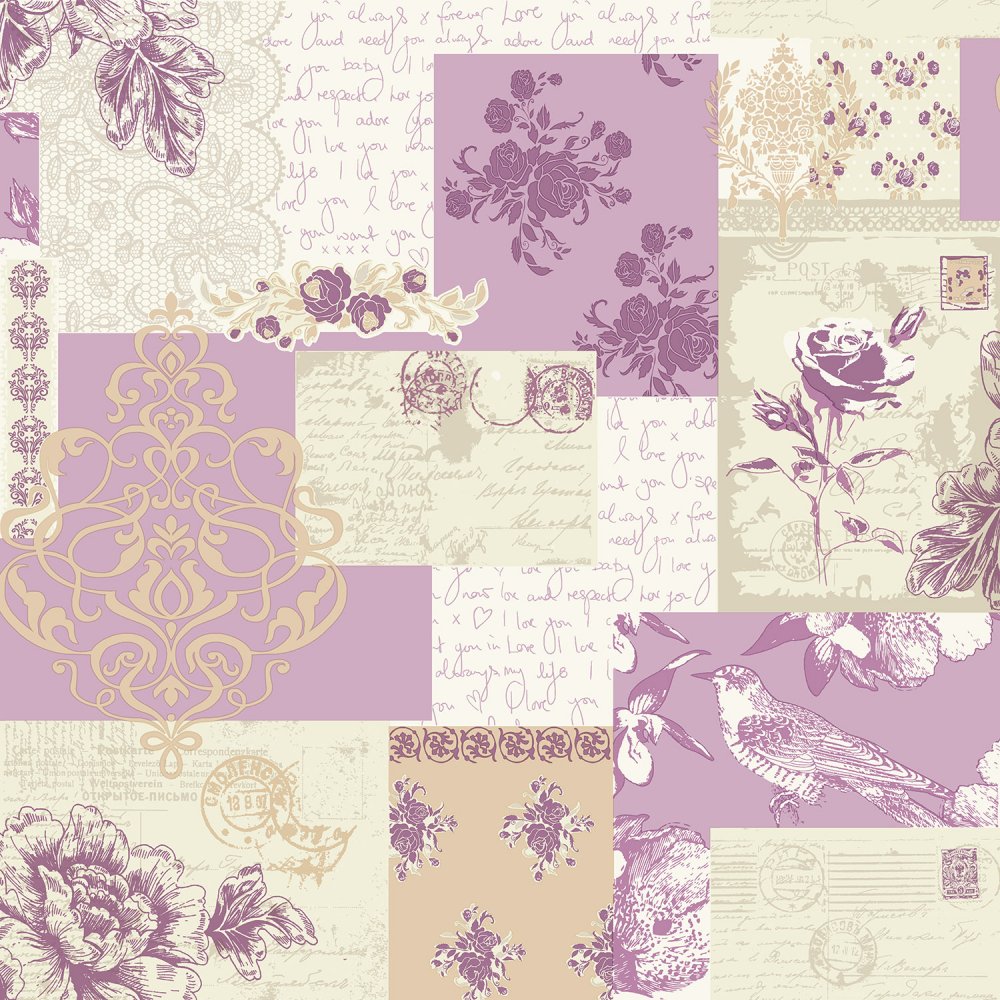 Home Wallpaper Coloroll Love Letters