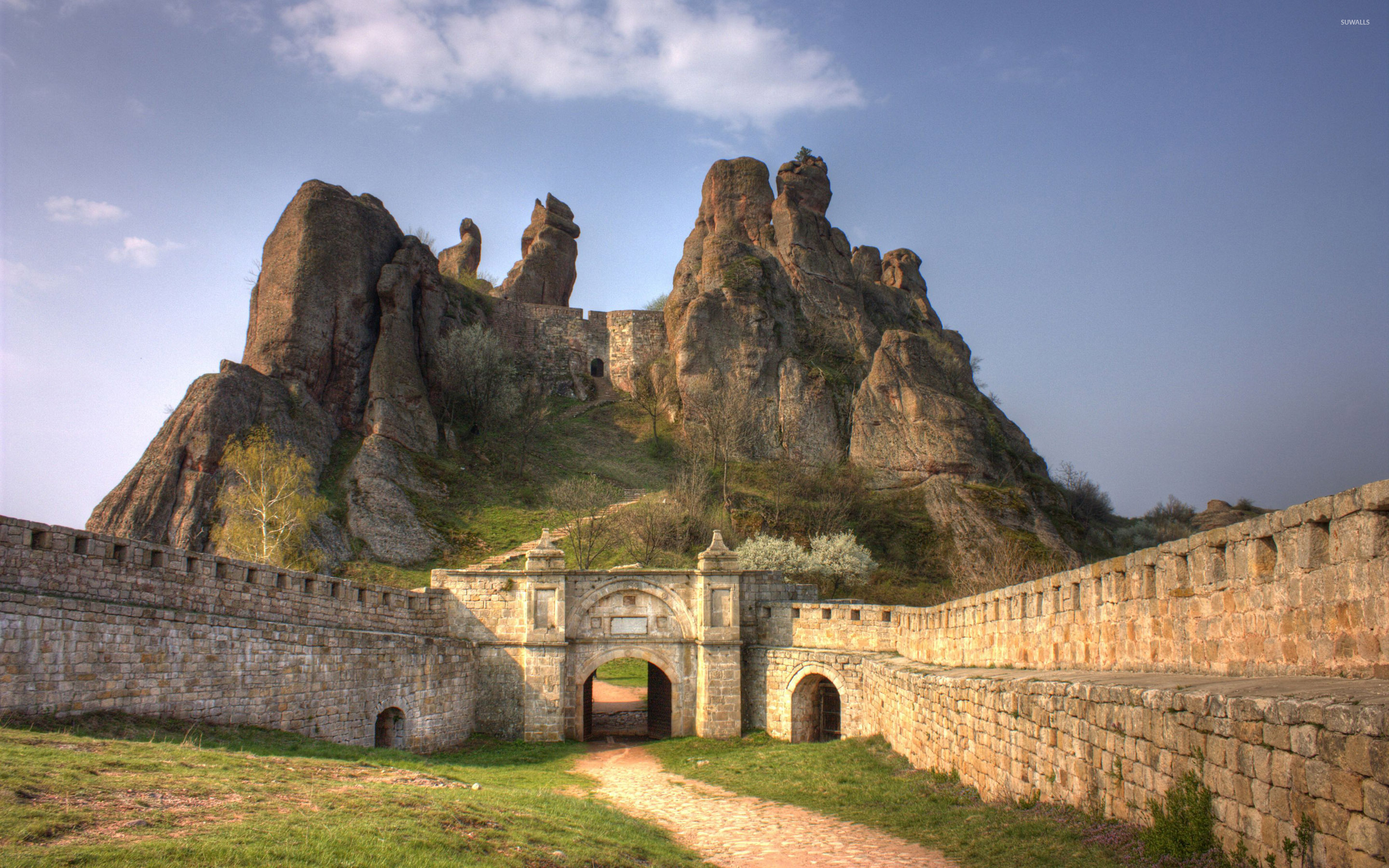 Belogradchik Fortress Bulgaria Wallpaper World