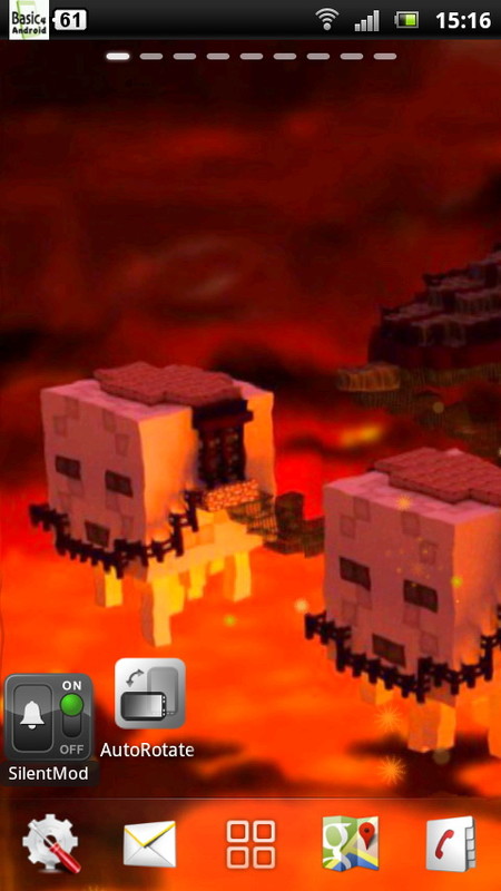 Minecraft Live Wallpaper Lwp