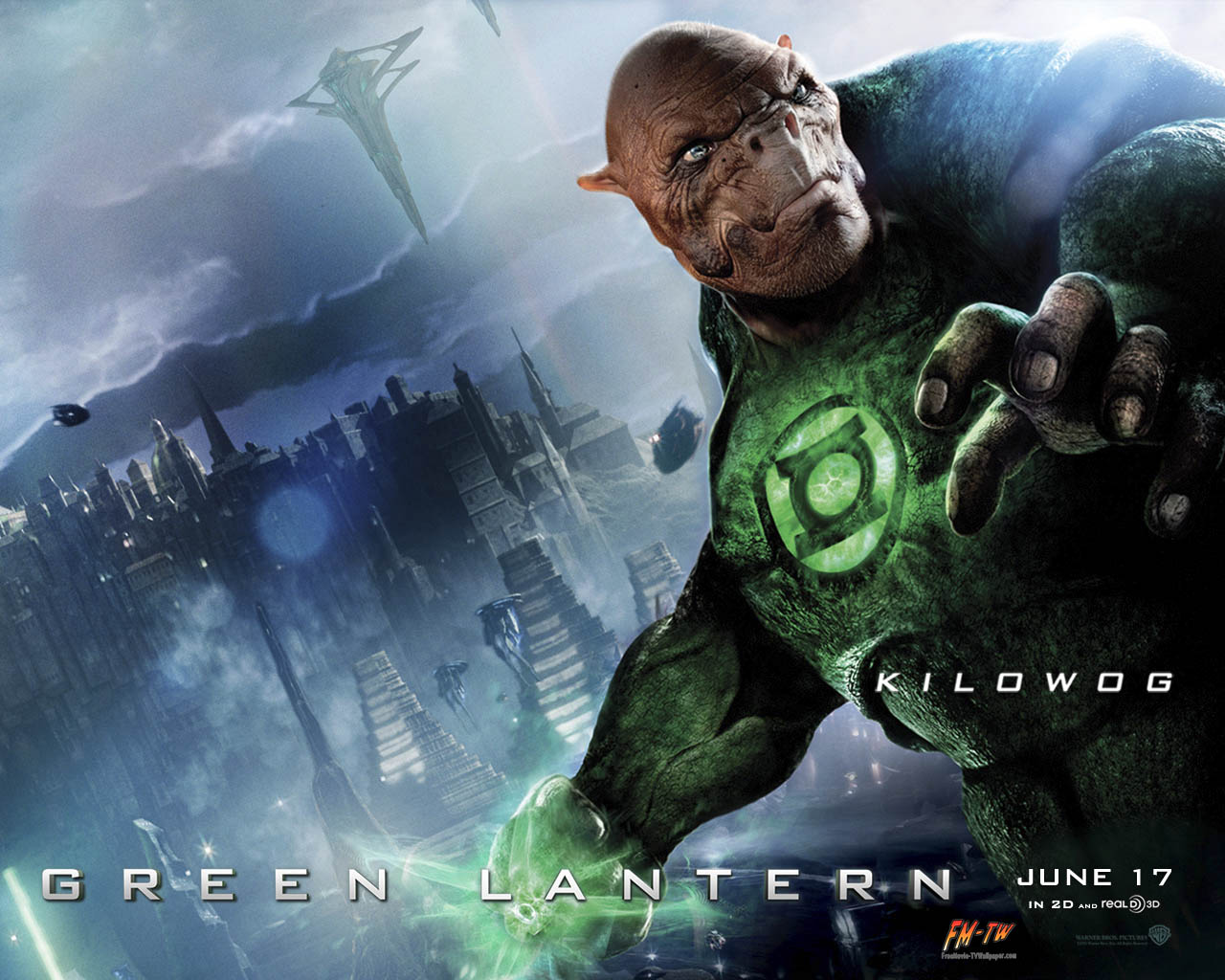 Green Lantern Movie Wallpaper Kilowog Standard