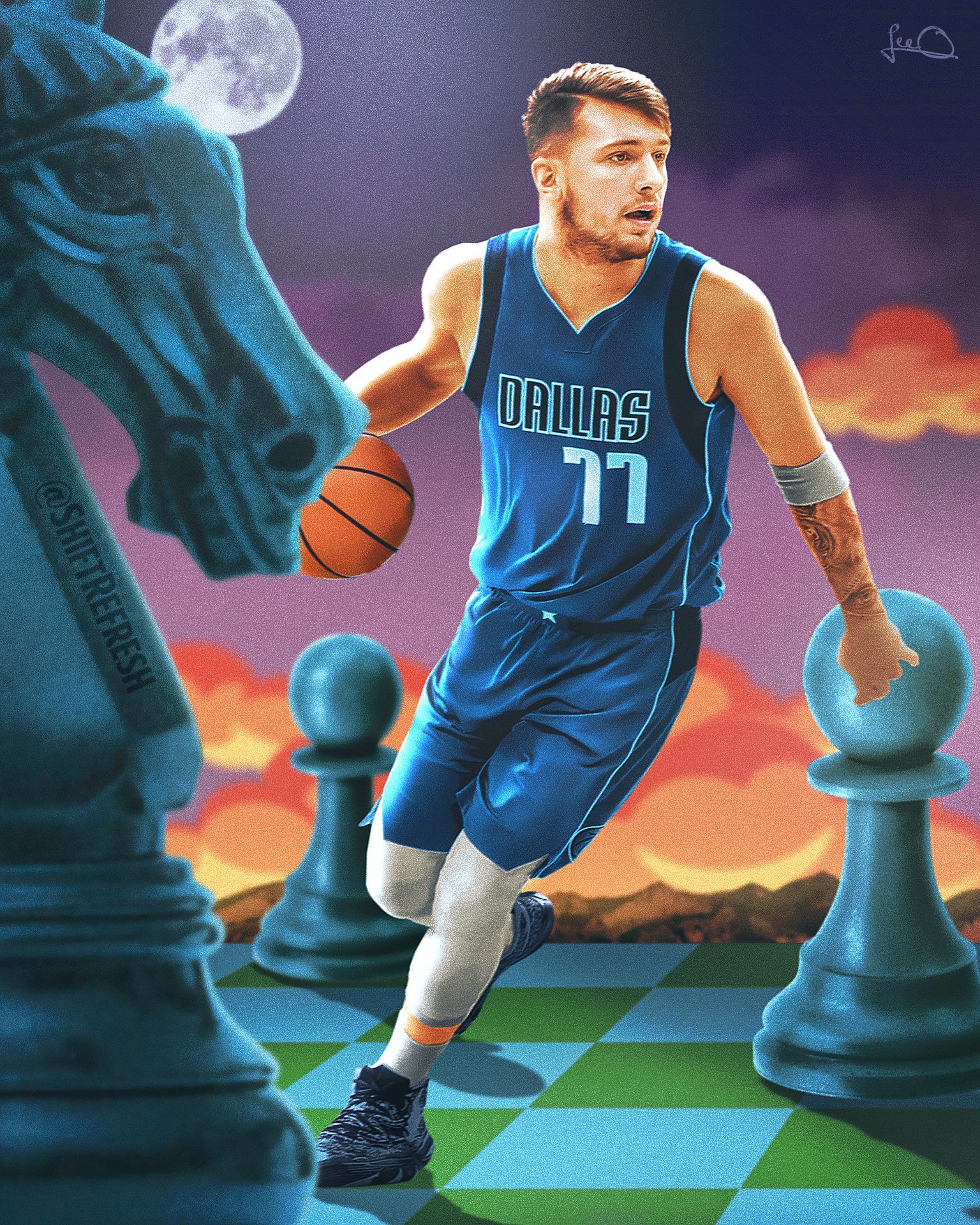 Luka Doncic Wallpaper On