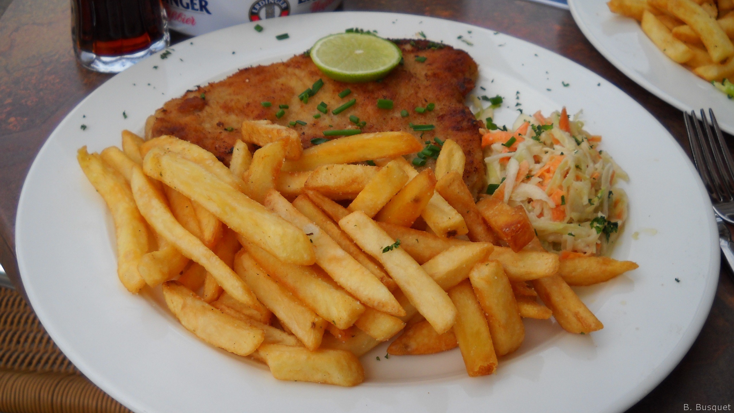 Schnitzel And French Fries Barbaras HD Wallpaper