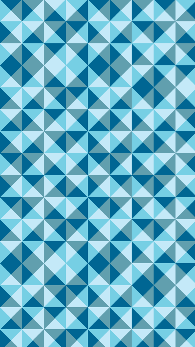Confusing Triangles Blue Wallpaper In iPhone