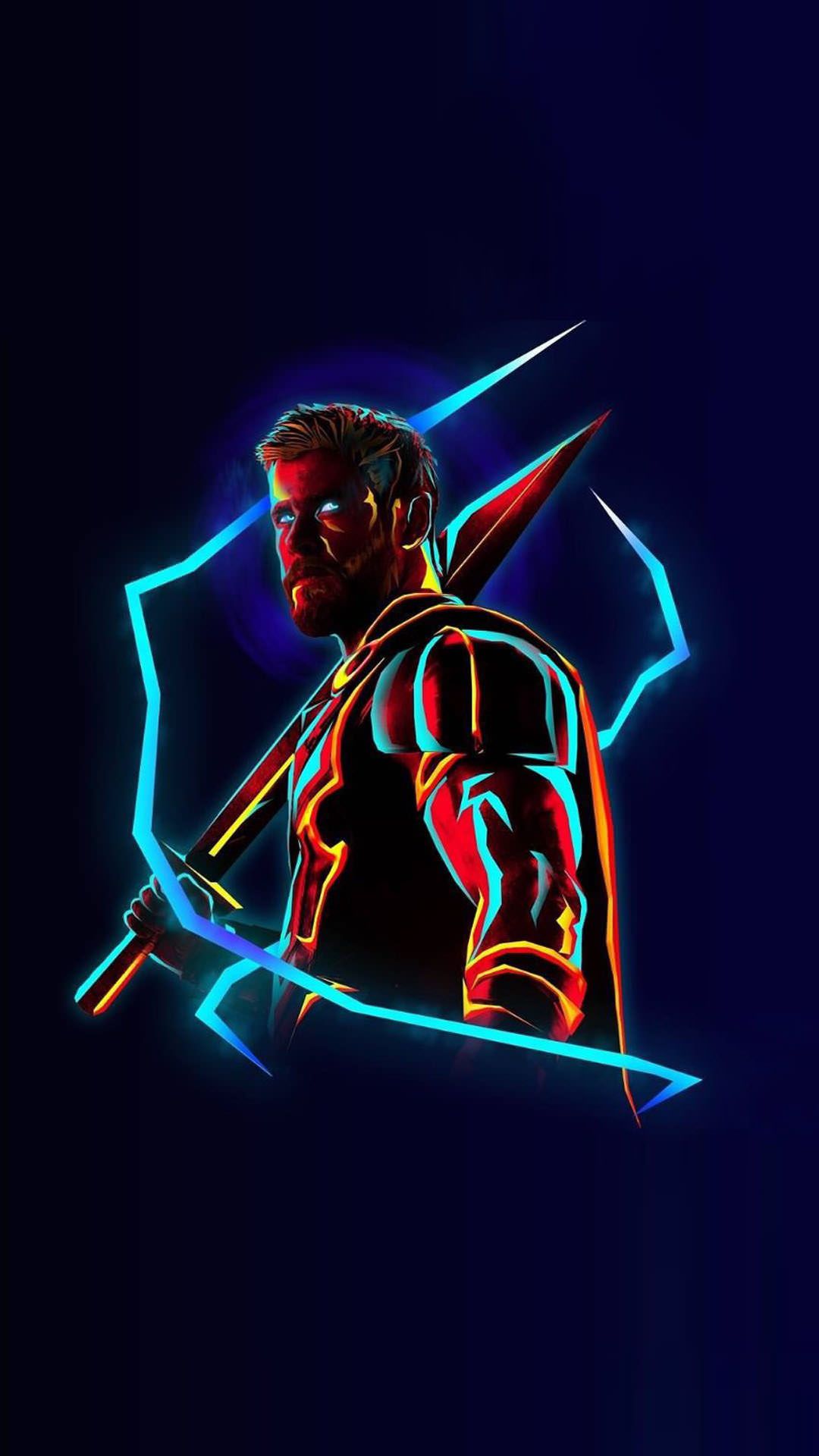 Thor iPhone Wallpaper Top Background