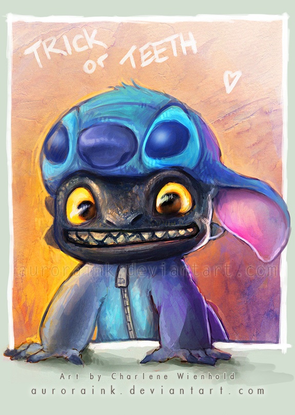 stitch and toothless