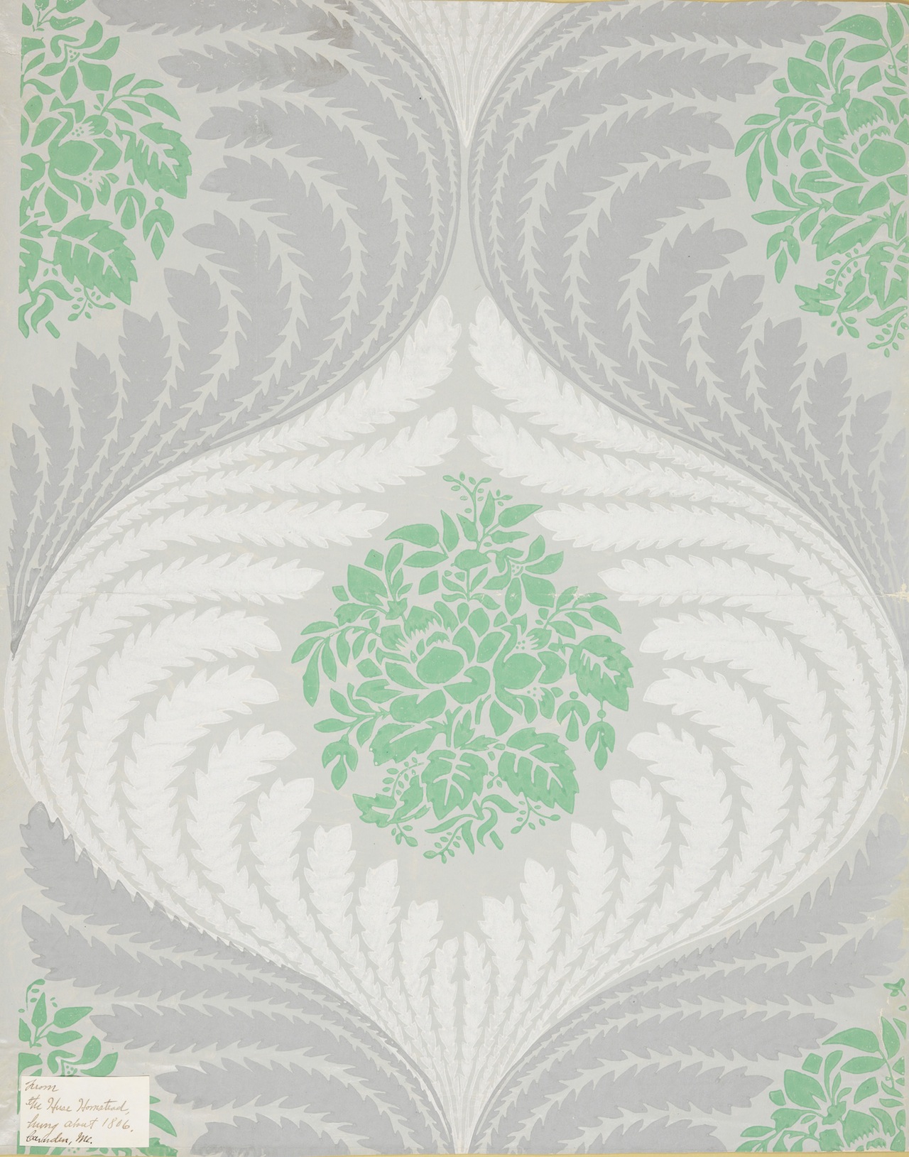 This French Wallpaper Was Manufactured By Zuber Et Cie Between