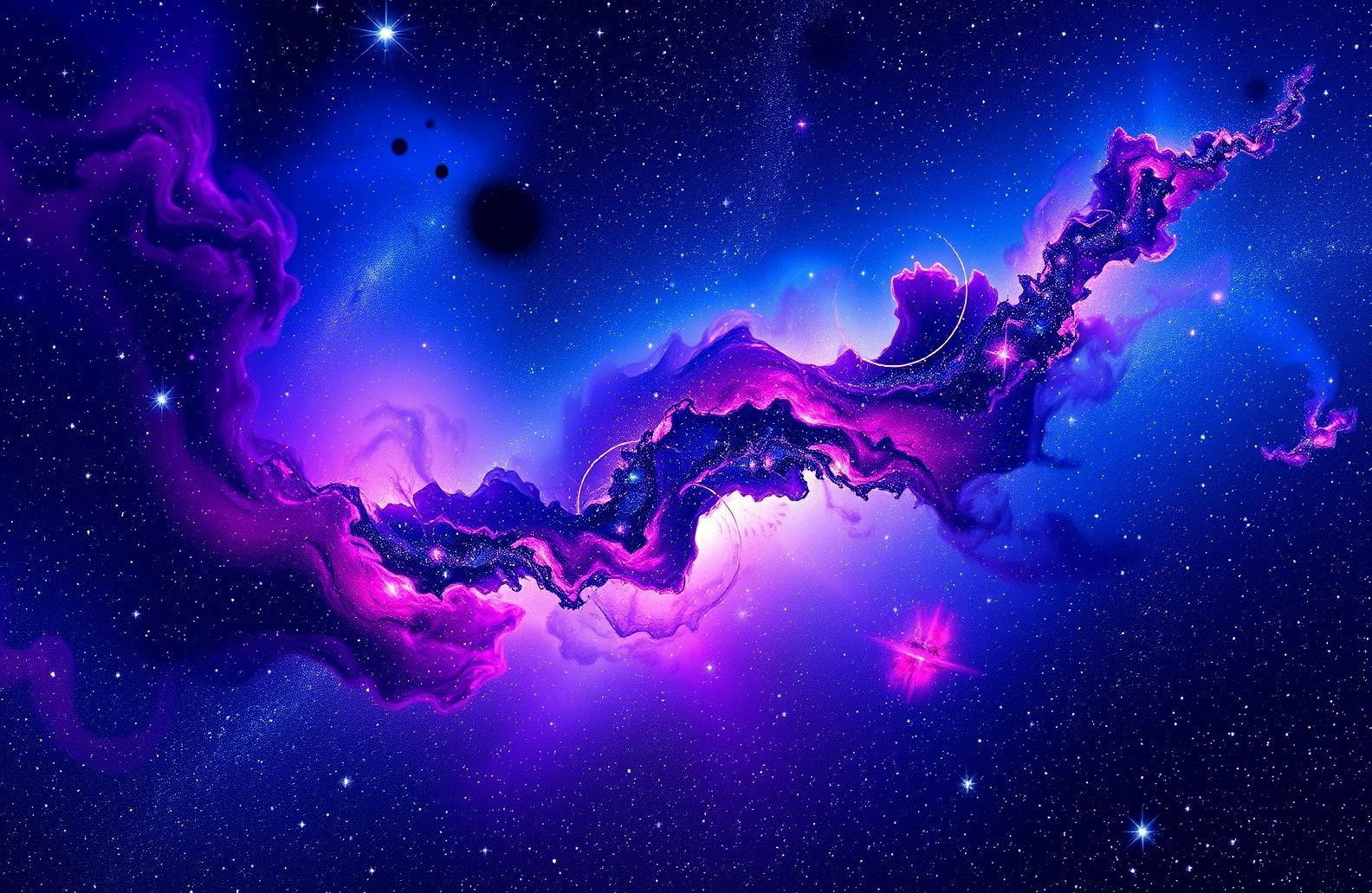 Space Star Background