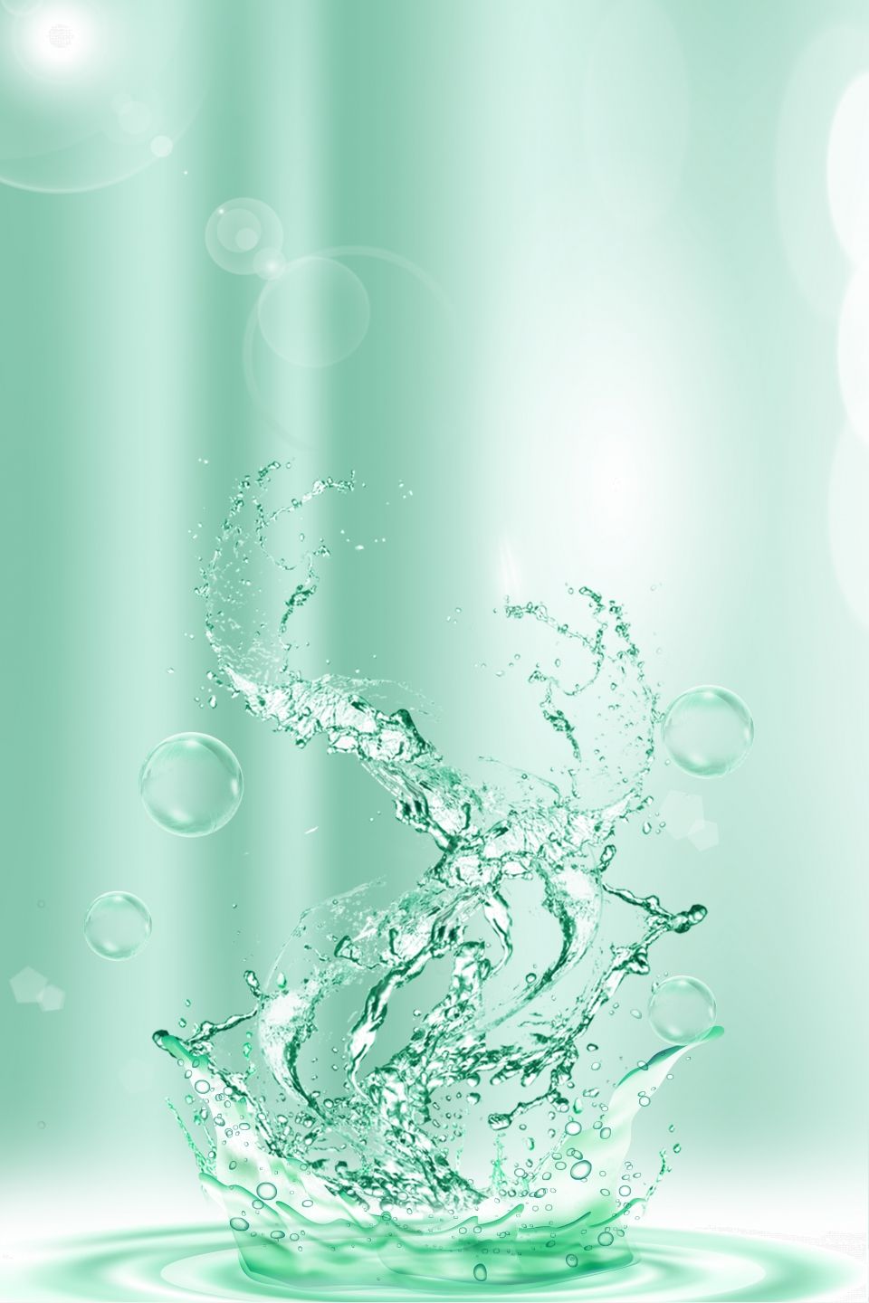 Simple Hydrating Cosmetic Gold Wallpaper Abstract