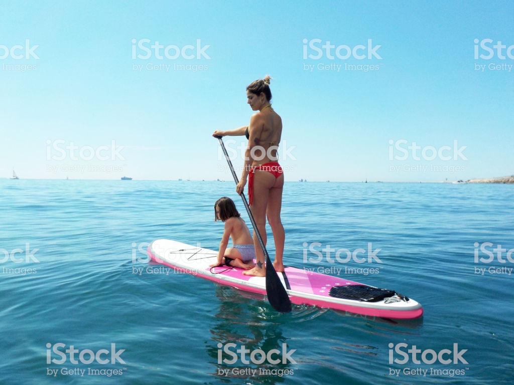 Sup Mom Daughter Stock Photo More Pictures Of Years Istock
