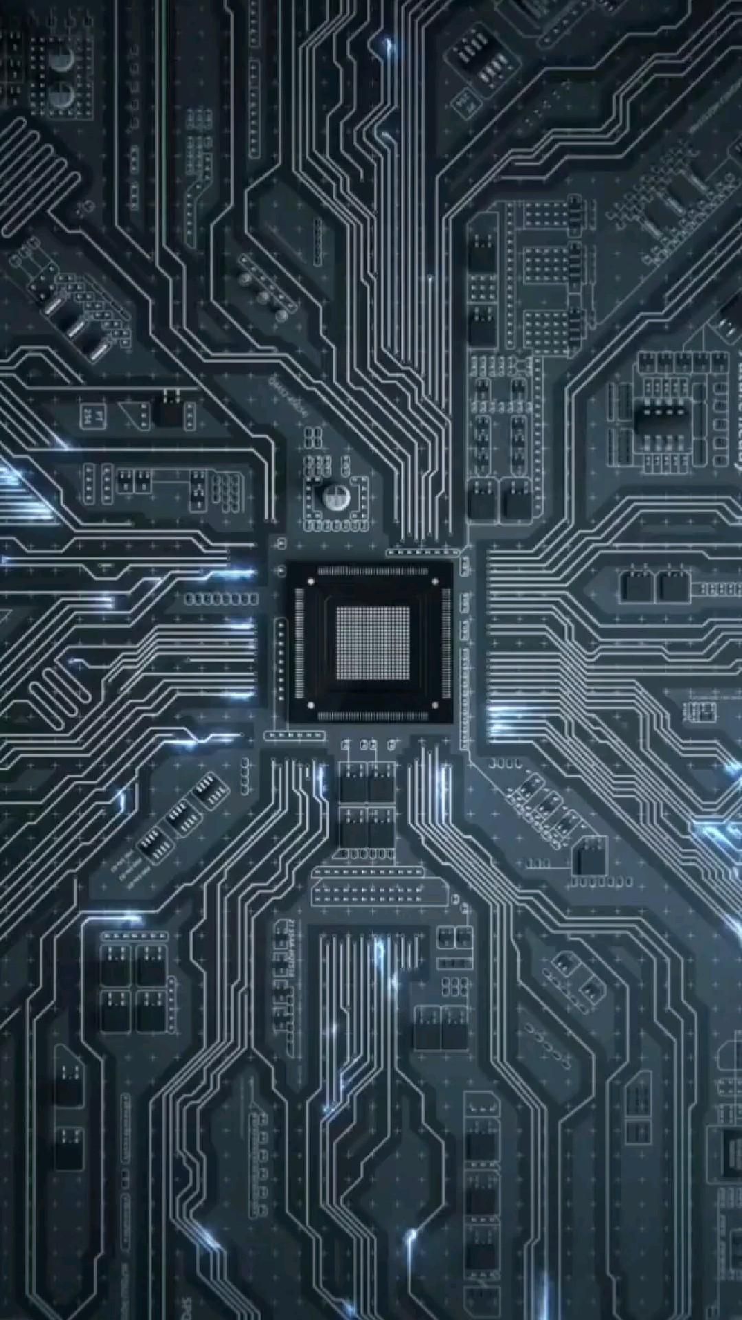 Chip Circuit Wallpaper By Susun77 D747 Artofit