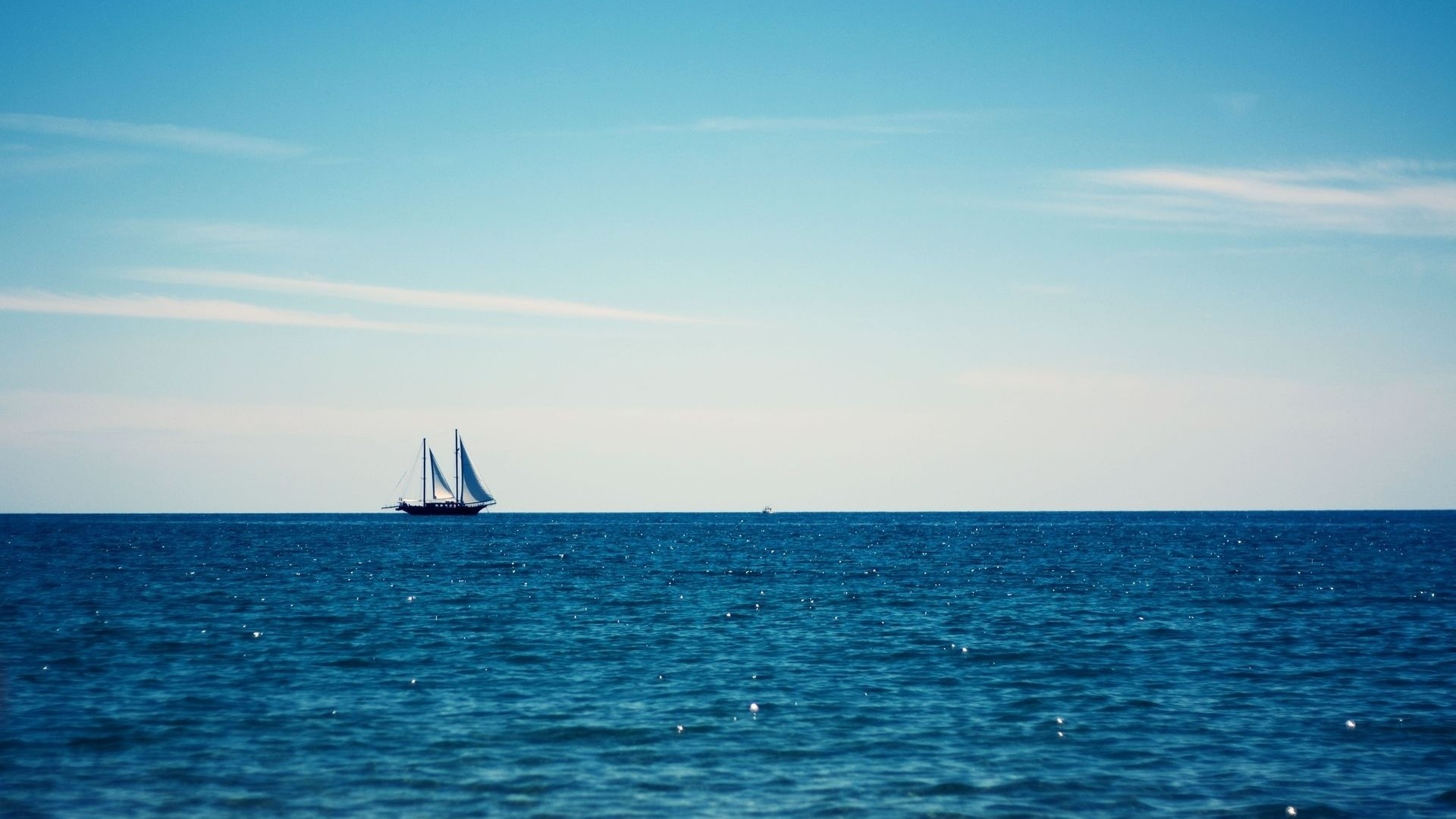 Boat Ocean Wallpaper HD