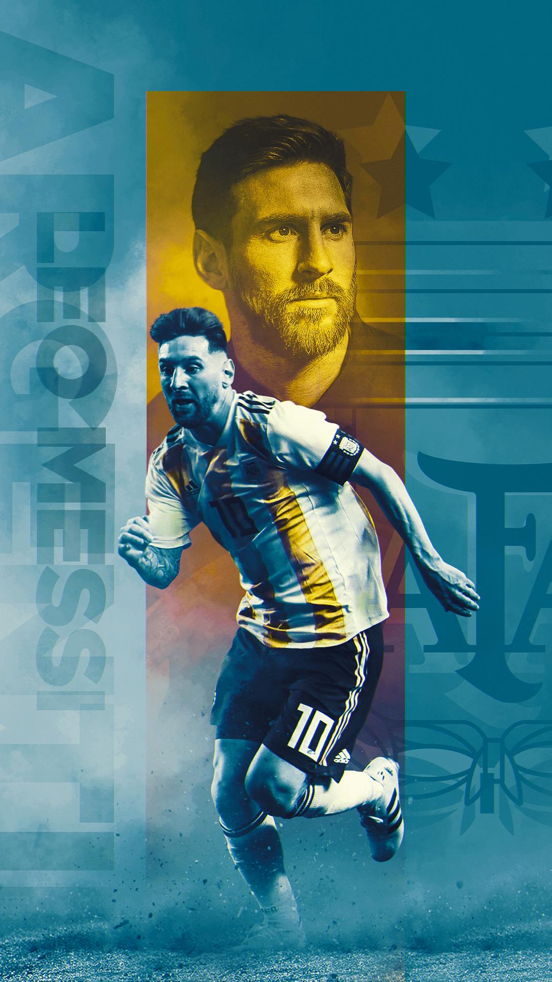 Messi Argentina Wallpaper By Kerimov23