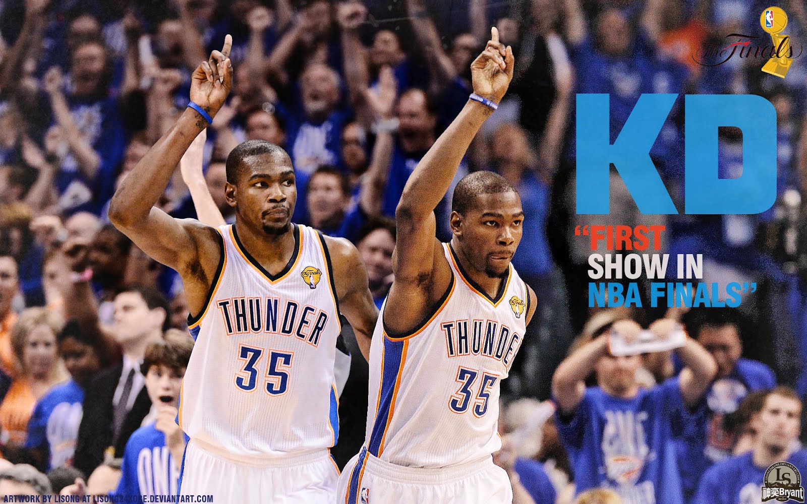 Wallpaper Of Kevin Durant Made For His 1st Career Appearance In Nba