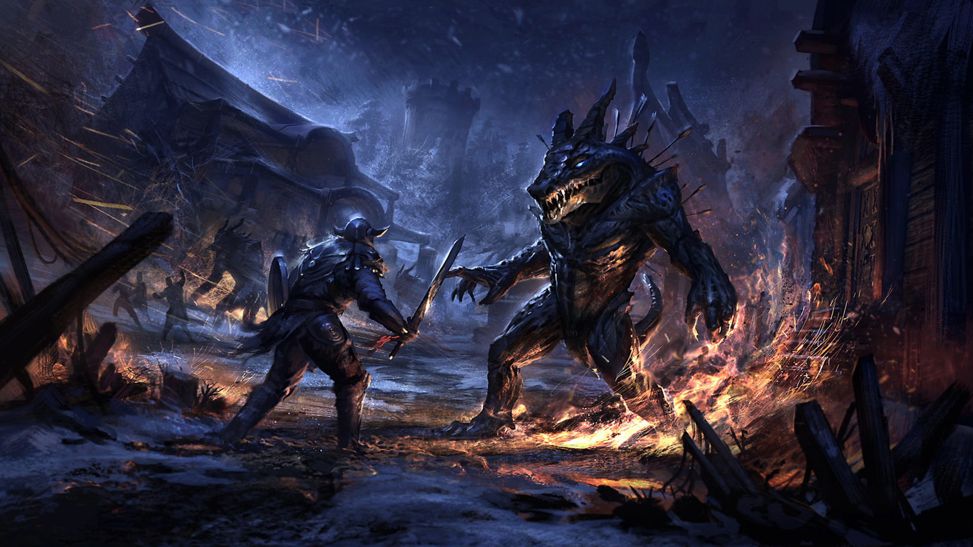 Elder Scrolls Online Fantasy Art Game HD 1080p Wallpaper