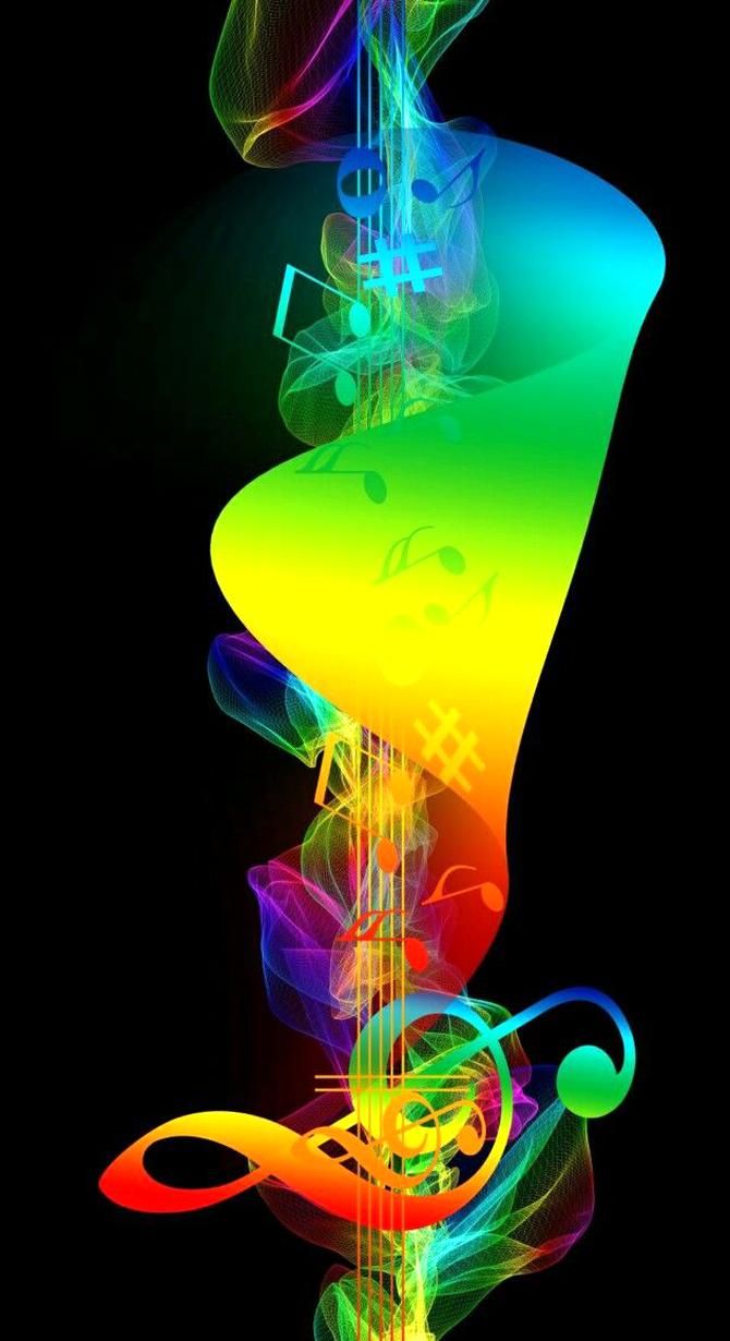 His Wild Pleasure In Music Wallpaper Guitar Wall Art
