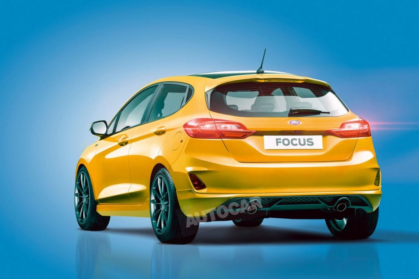Ford Focus St Tail Light High Resolution Wallpaper Auto